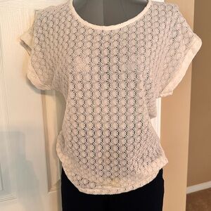 Women’s textured top.